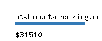 utahmountainbiking.com Website value calculator