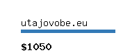 utajovobe.eu Website value calculator
