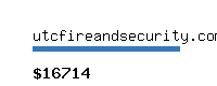 utcfireandsecurity.com Website value calculator