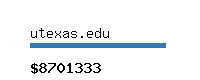 utexas.edu Website value calculator