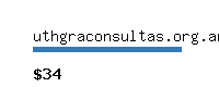 uthgraconsultas.org.ar Website value calculator