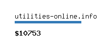 utilities-online.info Website value calculator