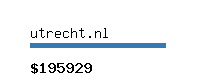 utrecht.nl Website value calculator