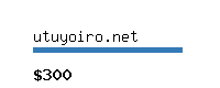 utuyoiro.net Website value calculator