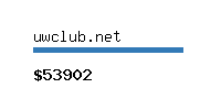 uwclub.net Website value calculator