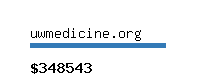 uwmedicine.org Website value calculator