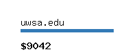 uwsa.edu Website value calculator