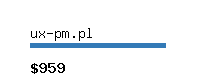 ux-pm.pl Website value calculator