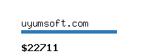 uyumsoft.com Website value calculator