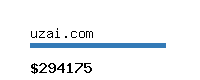 uzai.com Website value calculator