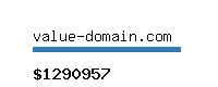 value-domain.com Website value calculator