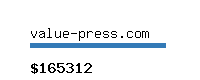 value-press.com Website value calculator