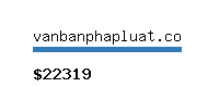 vanbanphapluat.co Website value calculator