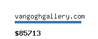 vangoghgallery.com Website value calculator