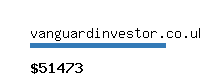 vanguardinvestor.co.uk Website value calculator