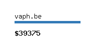 vaph.be Website value calculator