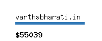 varthabharati.in Website value calculator