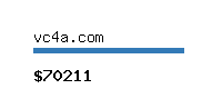 vc4a.com Website value calculator