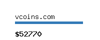vcoins.com Website value calculator