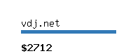 vdj.net Website value calculator