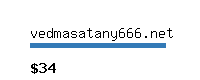 vedmasatany666.net Website value calculator