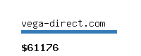 vega-direct.com Website value calculator