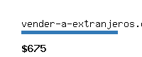 vender-a-extranjeros.com Website value calculator