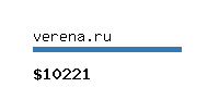 verena.ru Website value calculator