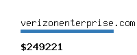 verizonenterprise.com Website value calculator