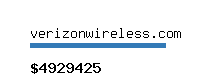 verizonwireless.com Website value calculator