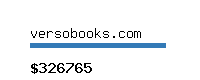 versobooks.com Website value calculator