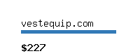 vestequip.com Website value calculator