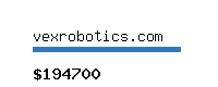 vexrobotics.com Website value calculator