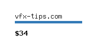 vfx-tips.com Website value calculator