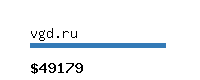 vgd.ru Website value calculator