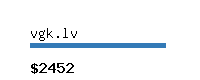 vgk.lv Website value calculator