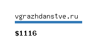 vgrazhdanstve.ru Website value calculator