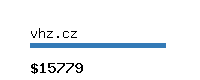 vhz.cz Website value calculator