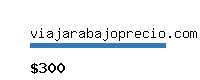 viajarabajoprecio.com Website value calculator