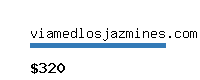 viamedlosjazmines.com Website value calculator