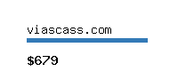 viascass.com Website value calculator