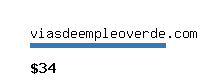 viasdeempleoverde.com Website value calculator