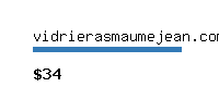 vidrierasmaumejean.com Website value calculator