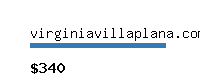 virginiavillaplana.com Website value calculator