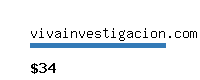 vivainvestigacion.com Website value calculator