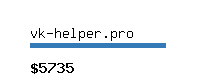 vk-helper.pro Website value calculator