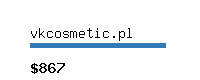 vkcosmetic.pl Website value calculator