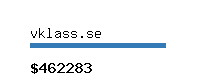 vklass.se Website value calculator