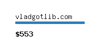 vladgotlib.com Website value calculator