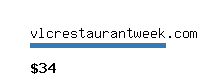 vlcrestaurantweek.com Website value calculator